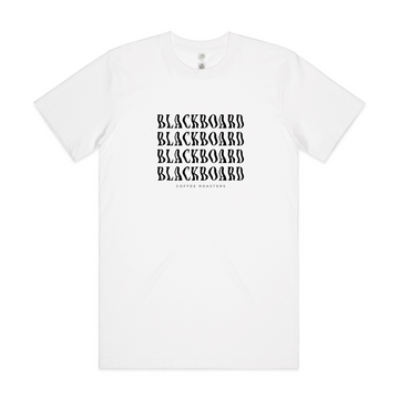 Blackboard Wave Unisex T-Shirt - White