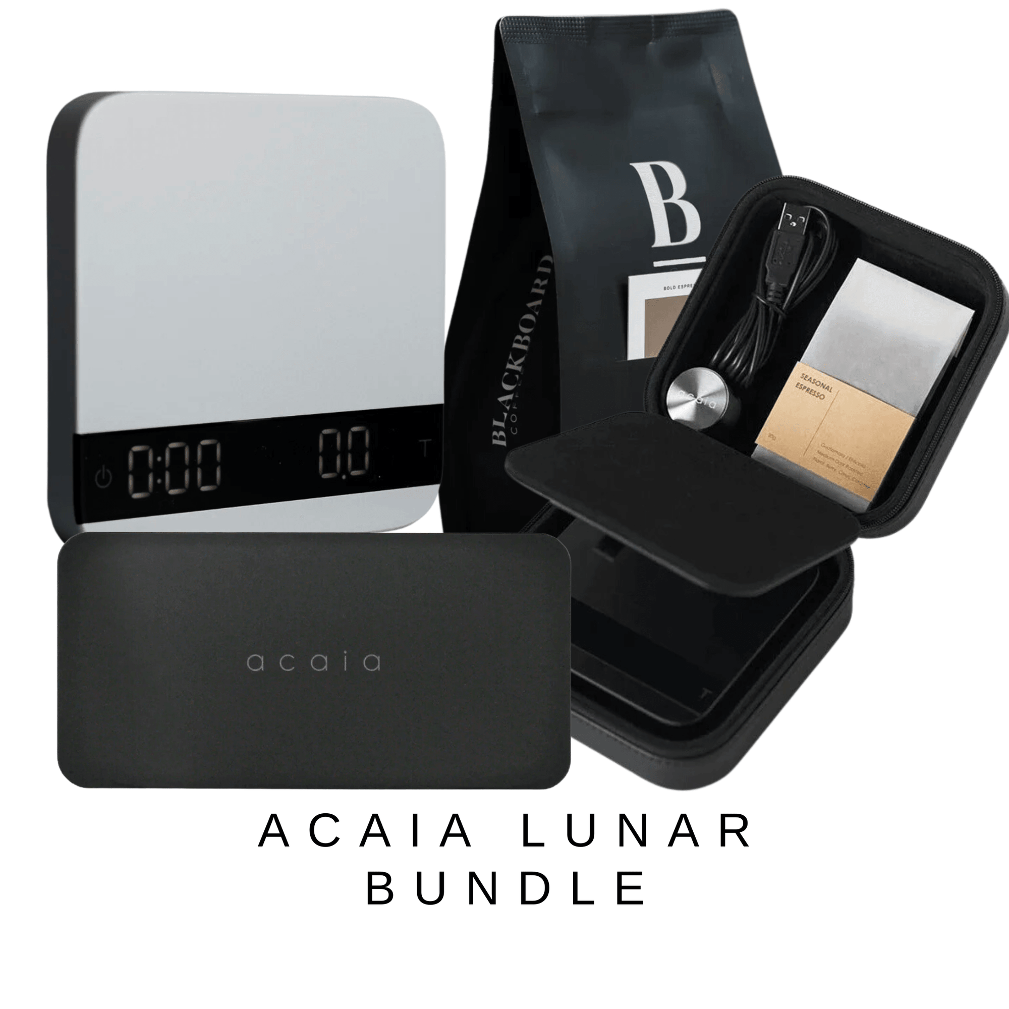 Acaia Lunar Bundle - Silver
