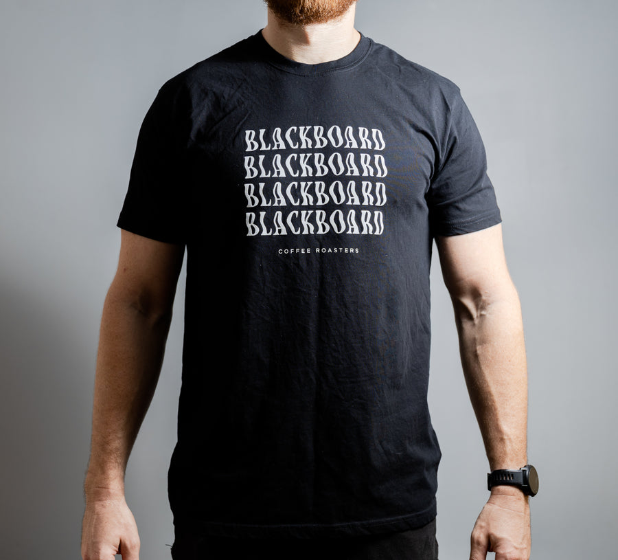 Blackboard Wave Unisex T-Shirt - Black