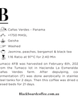 Panama Geisha Washed - Hacienda La Esmeralda 100g