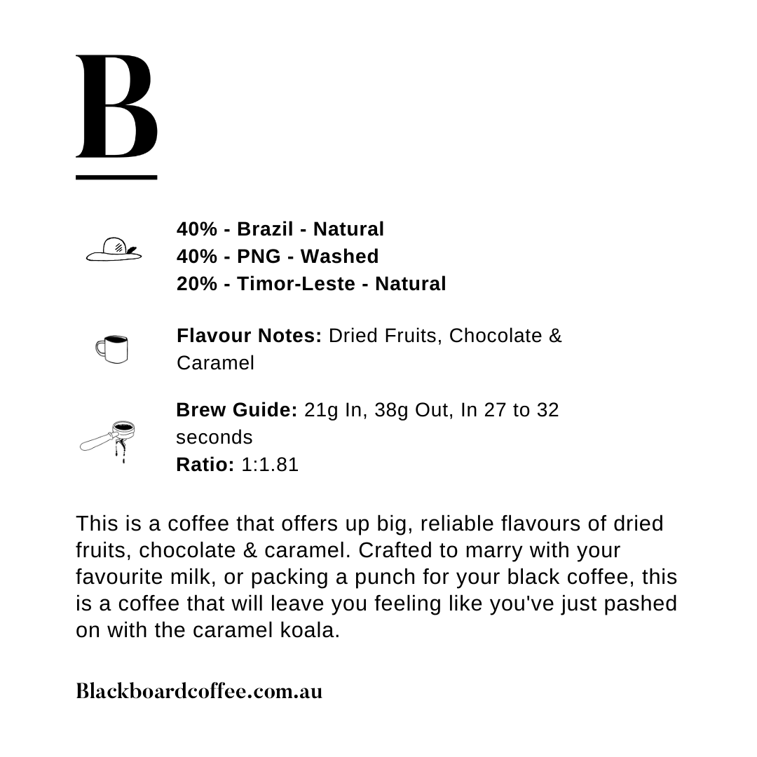 Bold Espresso Coffee Blend