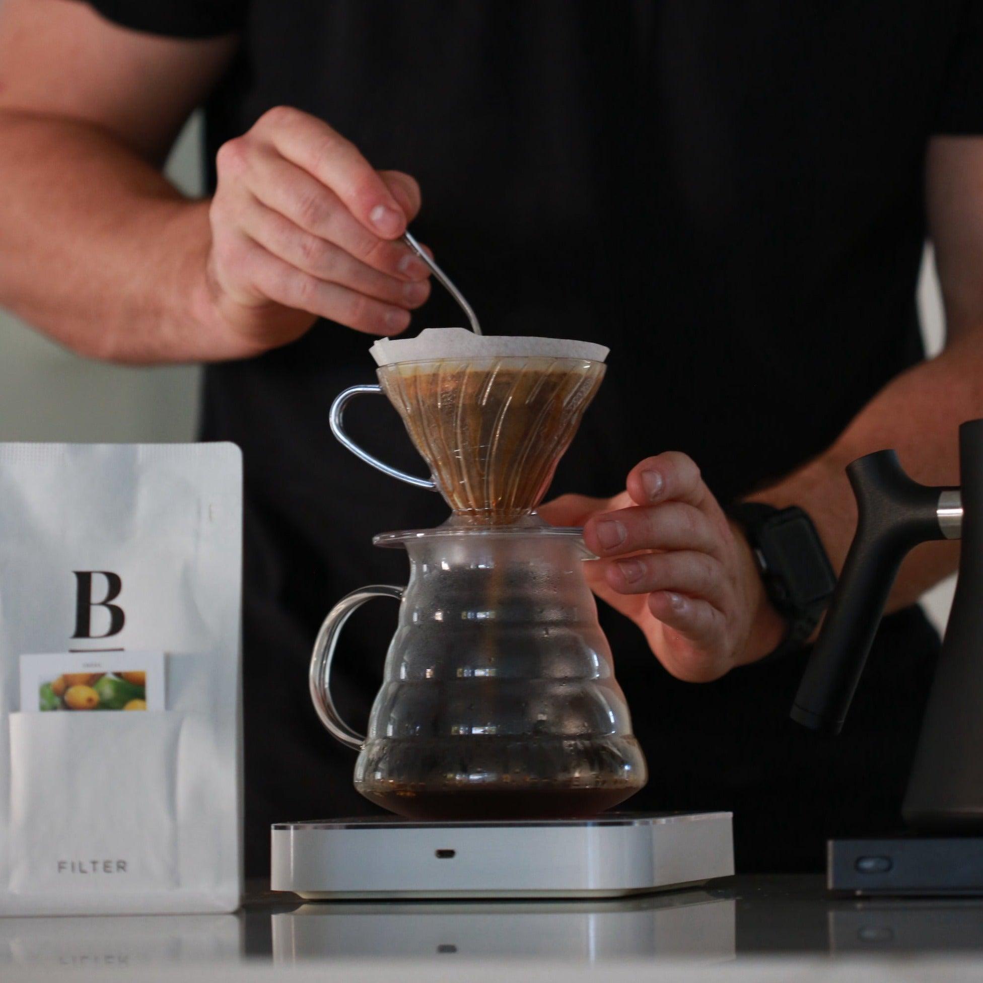 Hario V60 Ceramic 1-Cup Pour Over Dripper - Blackbaord Coffee Roasters