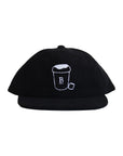 Kids Babycino Black Corduroy Hat - Blackbaord Coffee Roasters