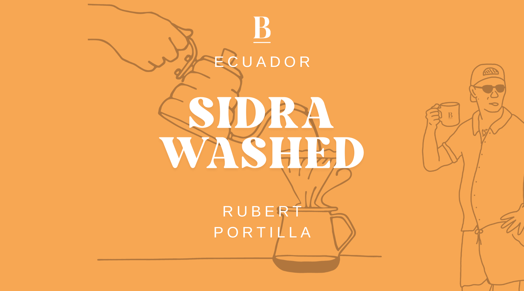 Sidra Washed Coffee Label