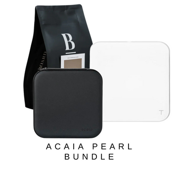 Acaia Pearl S Bundle - White