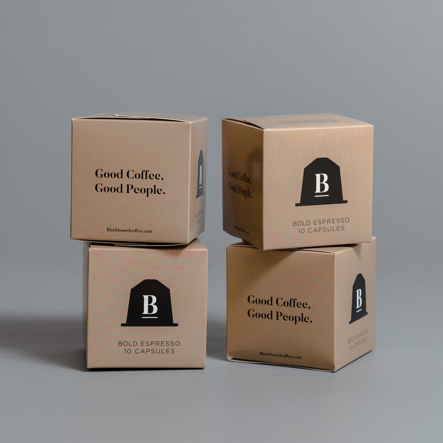 BOLD Biodegradable Coffee Capsules - 12 Month Subscription