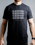 Blackboard Wave Unisex T-Shirt - Black