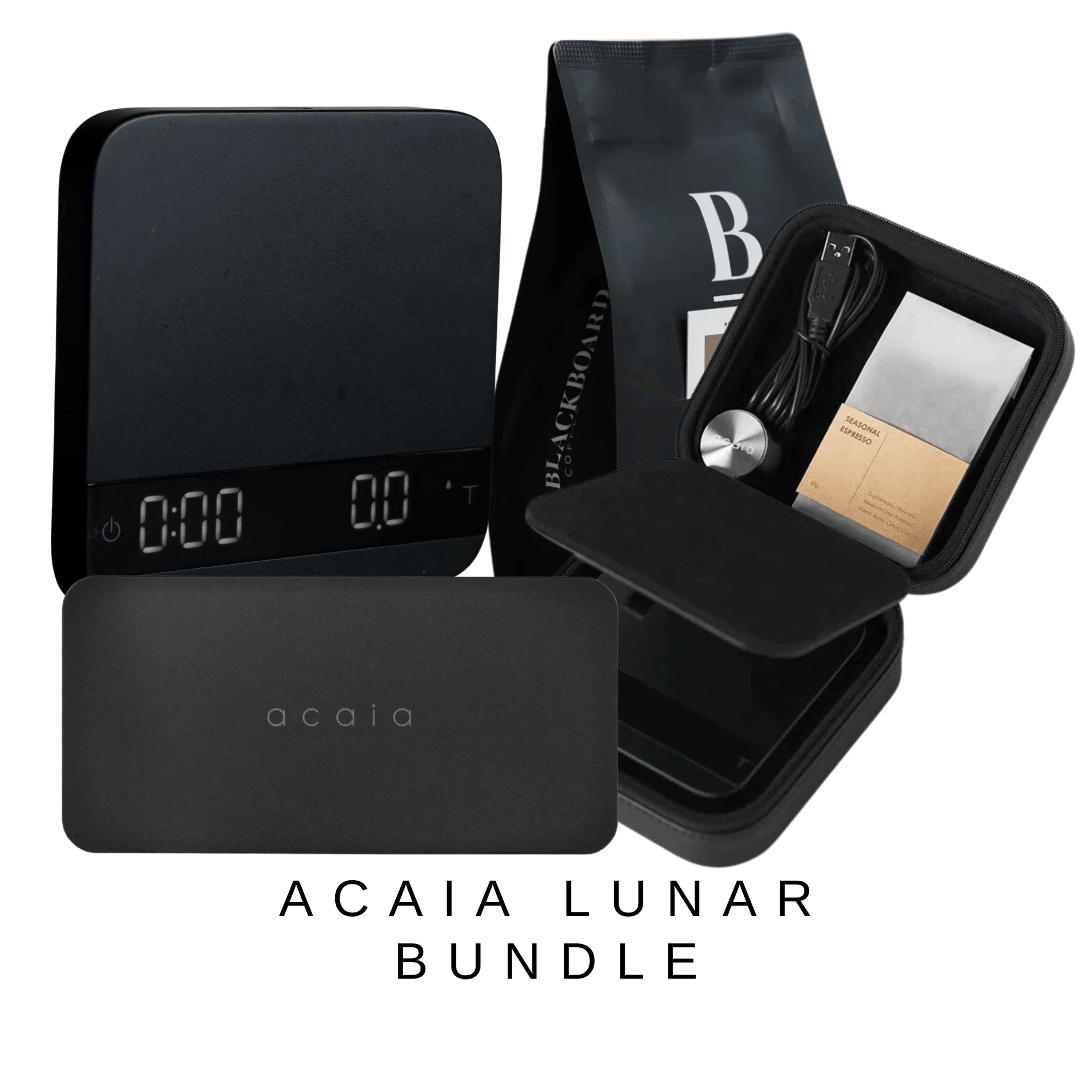 Acaia Lunar Bundle - Black