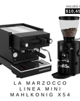 Linea Mini Espresso Machine, MAHLKÖNIG X54 Home Grinder & Kit