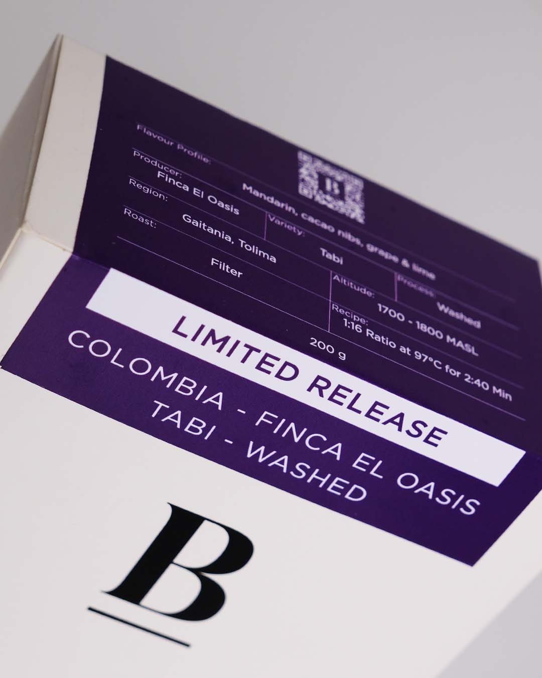 Colombia Finca El Oasis Tabi Washed Filter Coffee