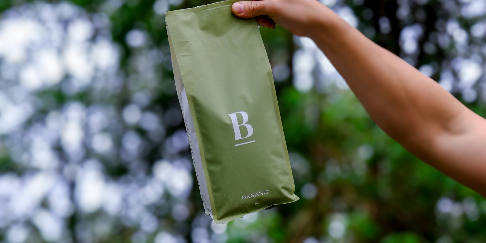 Organic Coffee Blend Blackboard