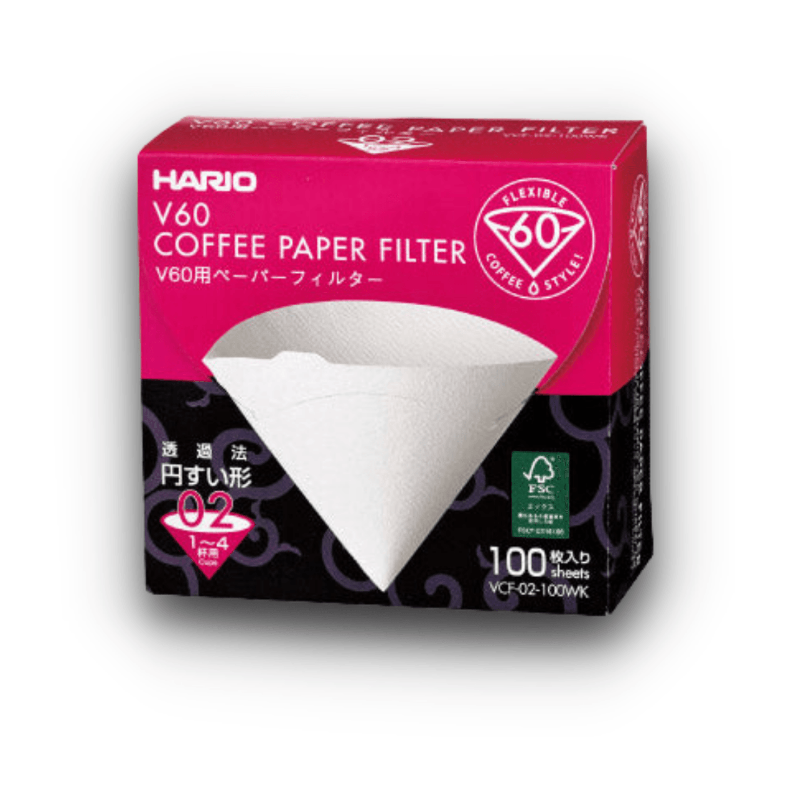 Hario V60 2 Cup Filter Papers