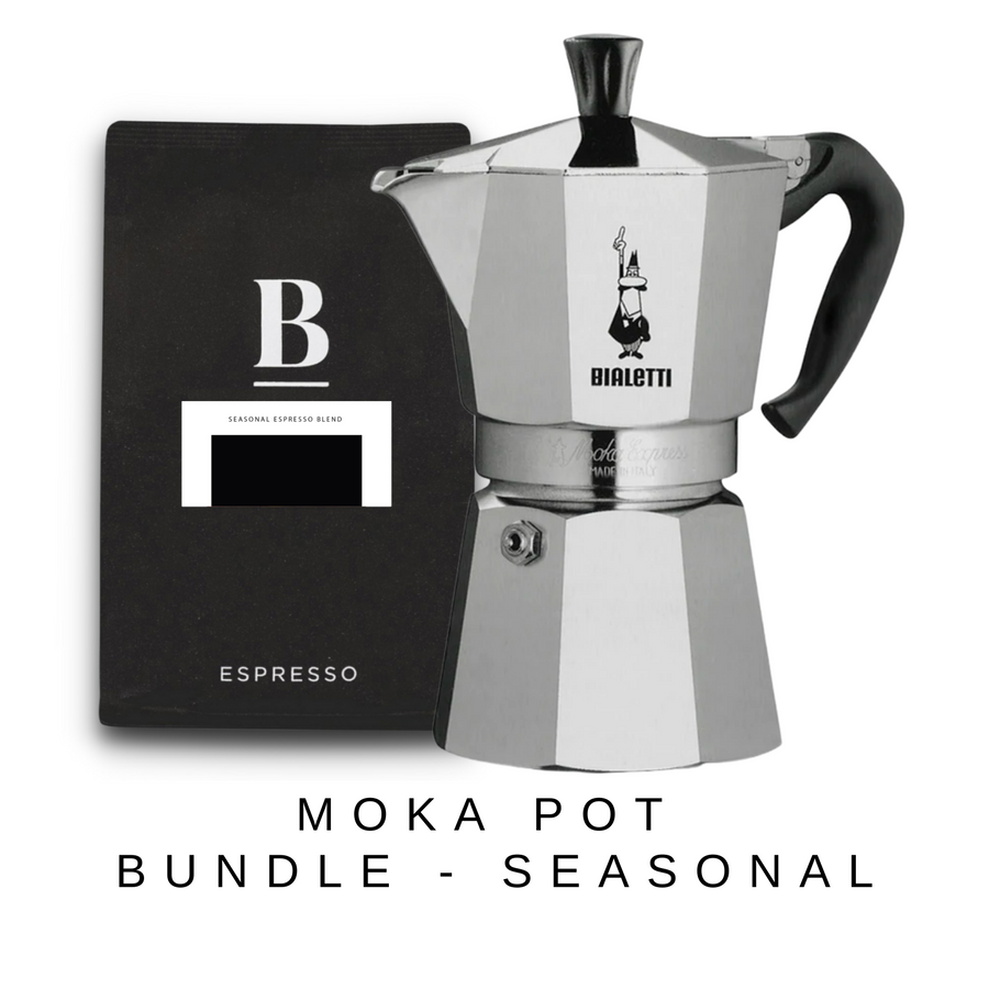 Moka Pot Espresso Bundle - Seasonal