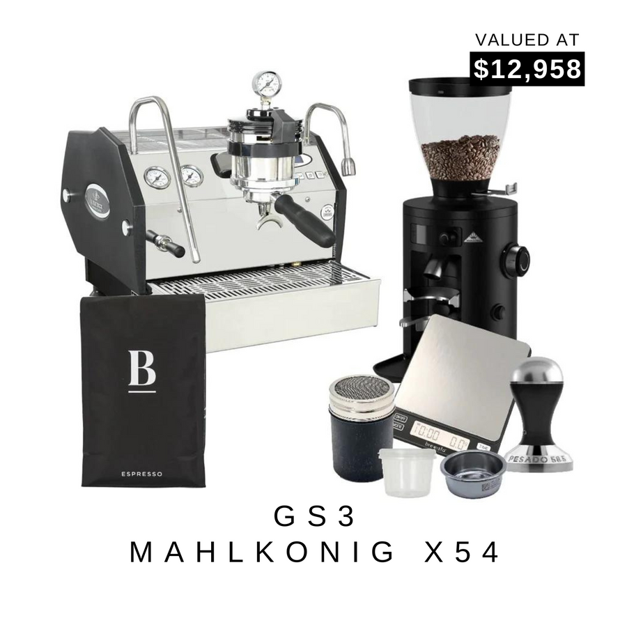 La Marzocco GS3 & MAHLKÖNIG X54 Home Grinder & Kit
