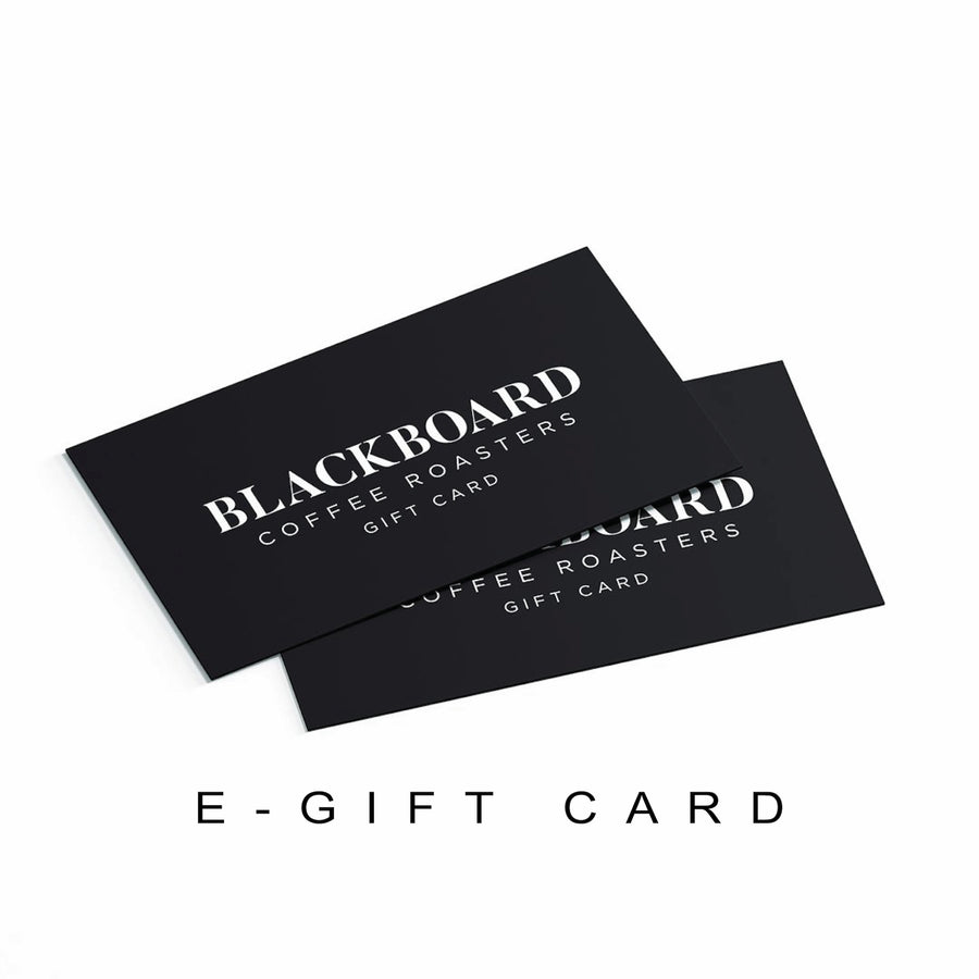 E-Gift Card - Blackboard Coffee Roasters