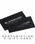 E-Gift Subscription Card - Blackboard Coffee Roasters