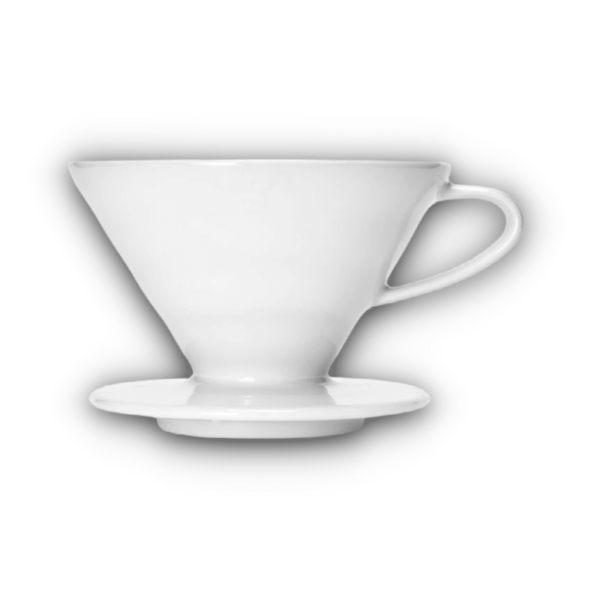 Hario V60 2 Cup Ceramic Pour Over Dripper - White