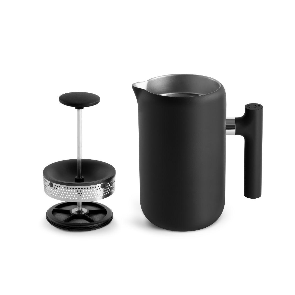 Fellow Clara French Press 24oz - Matte Black - Blackboard Coffee Roasters